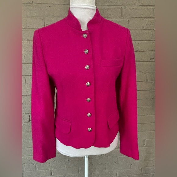 Vintage Magenta Wool blend jacket - Picture 13 of 14